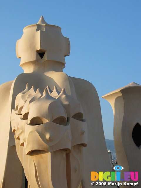 20948 Chimneys on La Pedrera